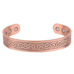 Aztek Magnetic Copper Bangle Bracelet