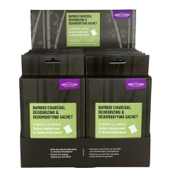 Bamboo Charcoal Deodorizing & Dehumidifying Sachets