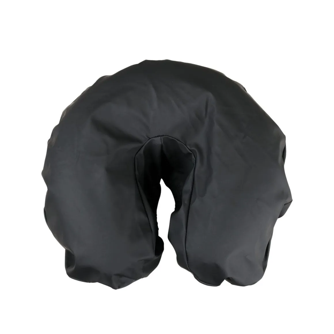 Black Protective Fitted Face Cover with facing