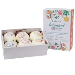 Botanical Bath Bomb 6 Piece Gift Set