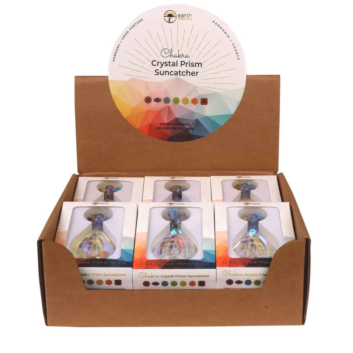 Chakra Crystal Prism Suncatcher