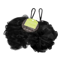 Charcoal Bath & Shower Pouf (2-Pack)