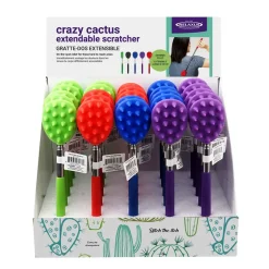 Crazy Cactus Extendable Scratcher Displayer of 25