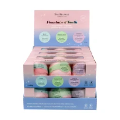 Fountain of Youth Bath Bombs 3-piece Gift Set (3 x 80 g)