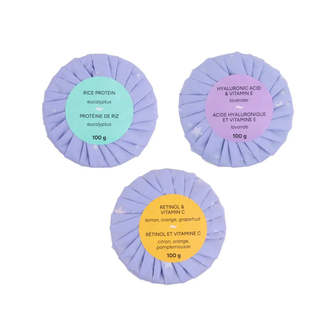 Fountain of Youth Triple Milled Soap 3-Piece Gift Set