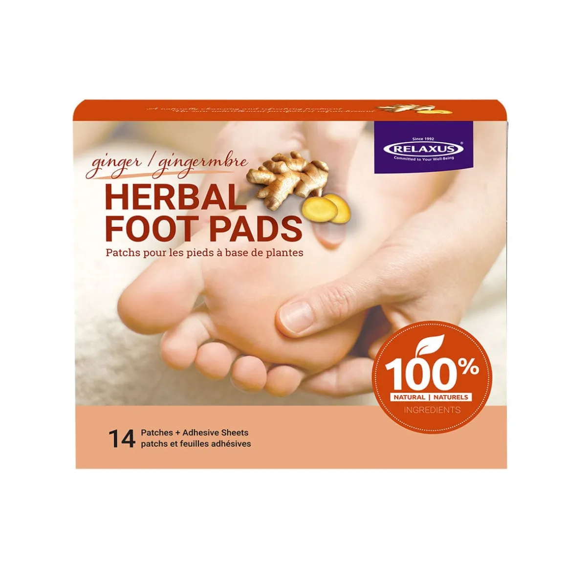 Ginger Detox Foot Pads