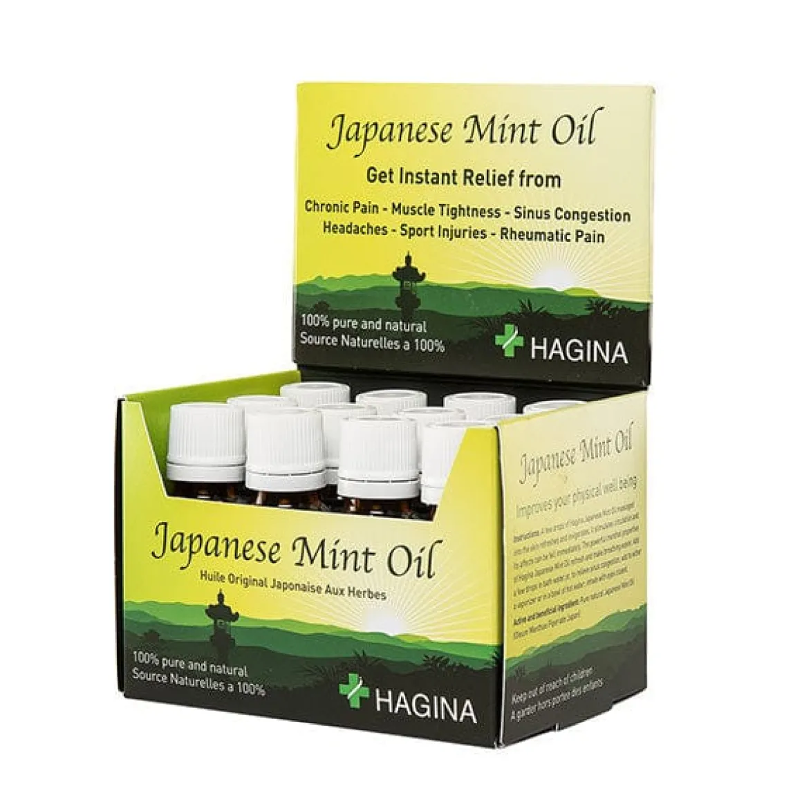 Hagina Japanese Mint Oil 12 x 20 ml Bottles