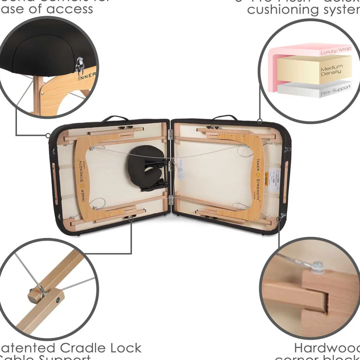 Inner Strength E2 Portable Massage Table Package