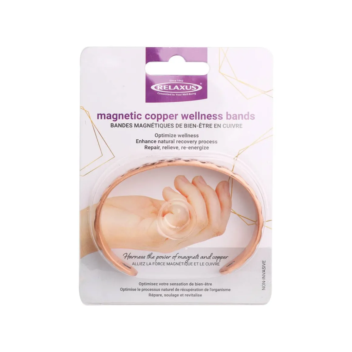 Magnetic Copper Wellness Bands - Copper Tile