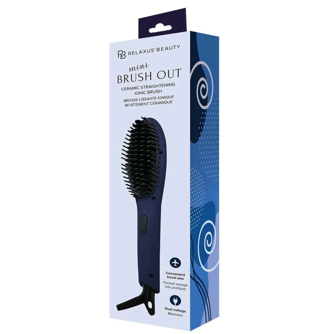 Mini Straightening Ionic Hair Brush