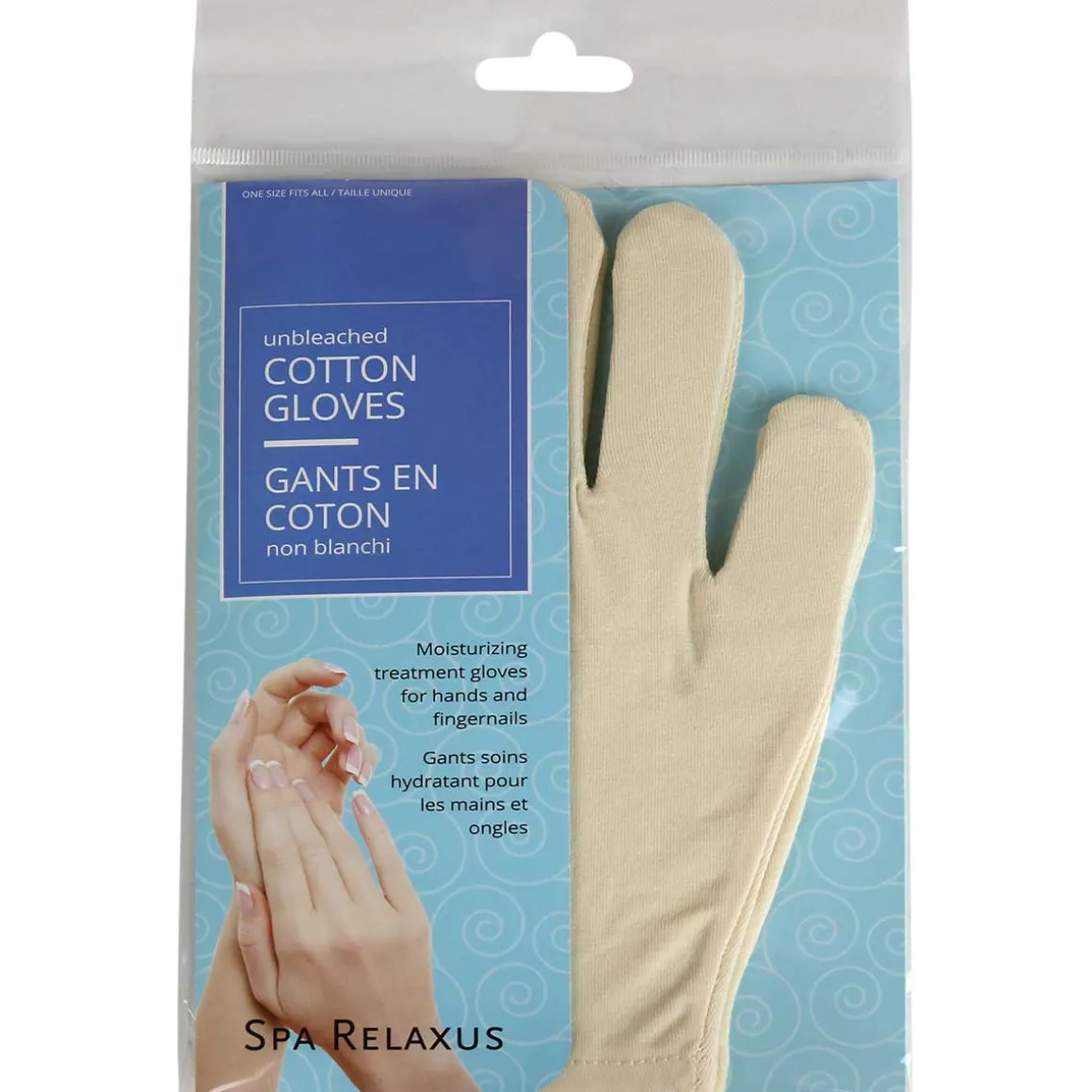 Natural Unbleached Moisturizing Gloves