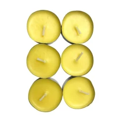 Peppermint Citronella infused Tealight candles (6 count) Prepack of 12