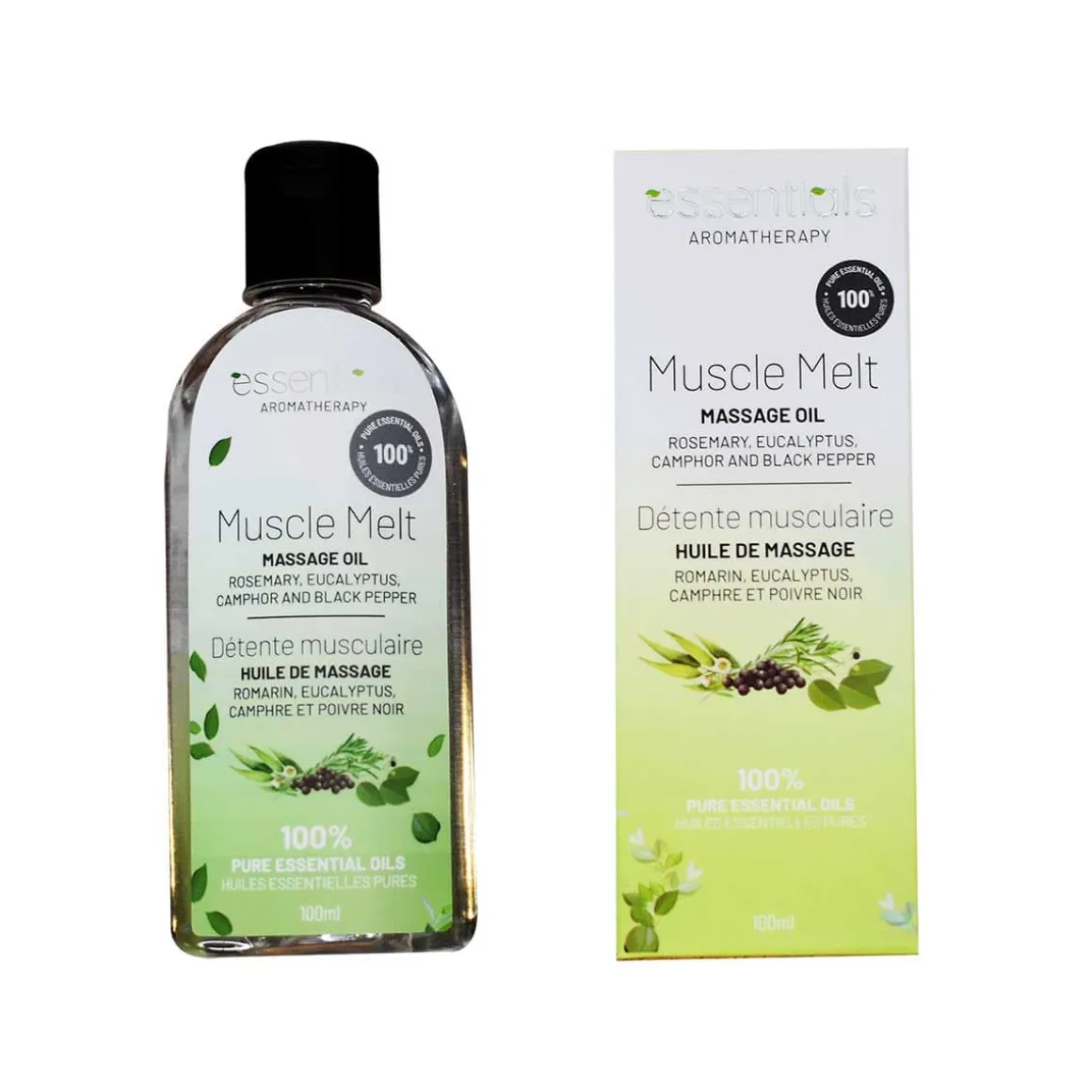 Premium Herbal Body Massage Oils Displayer of 12