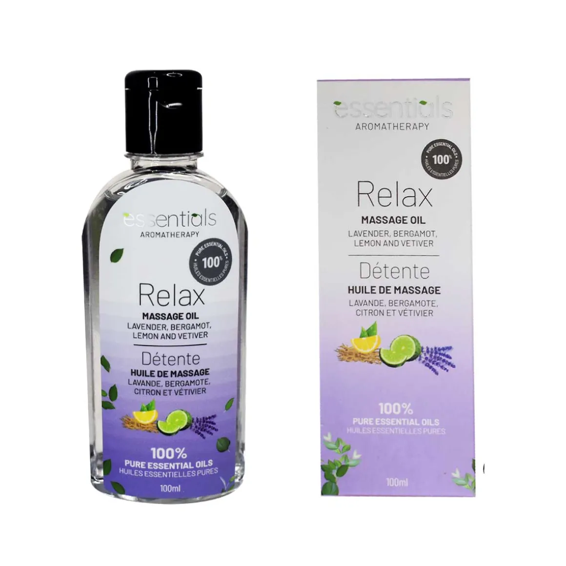 Premium Herbal Body Massage Oils Displayer of 12