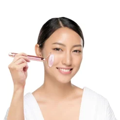 Rose Quartz Vibrating Facial Roller
