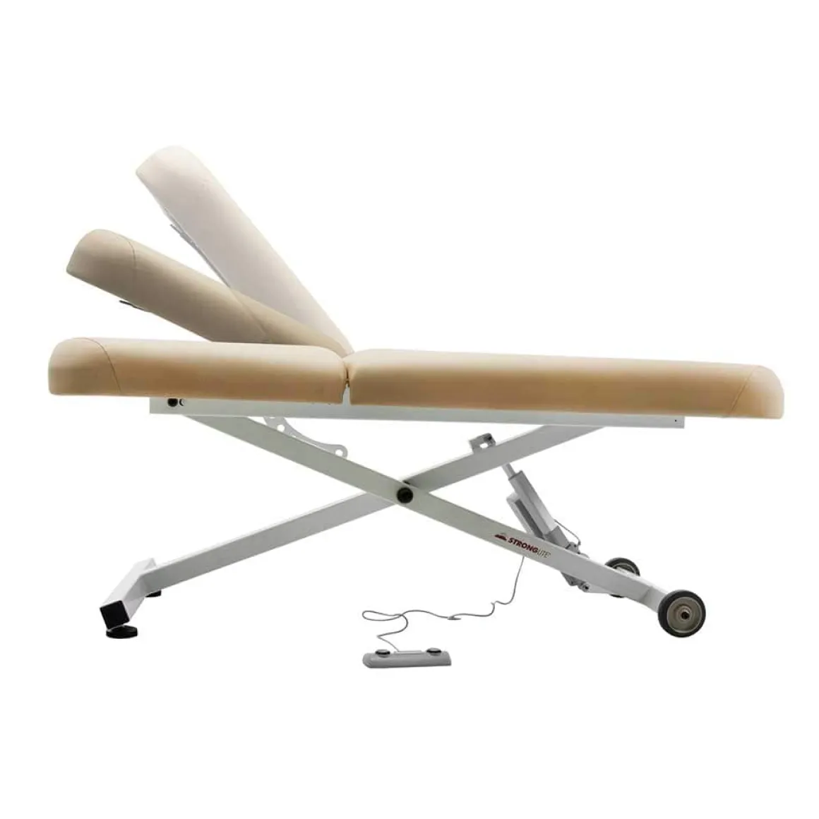Stronglite Beige Ergo Lift Manual Tilt Treatment Table (30")