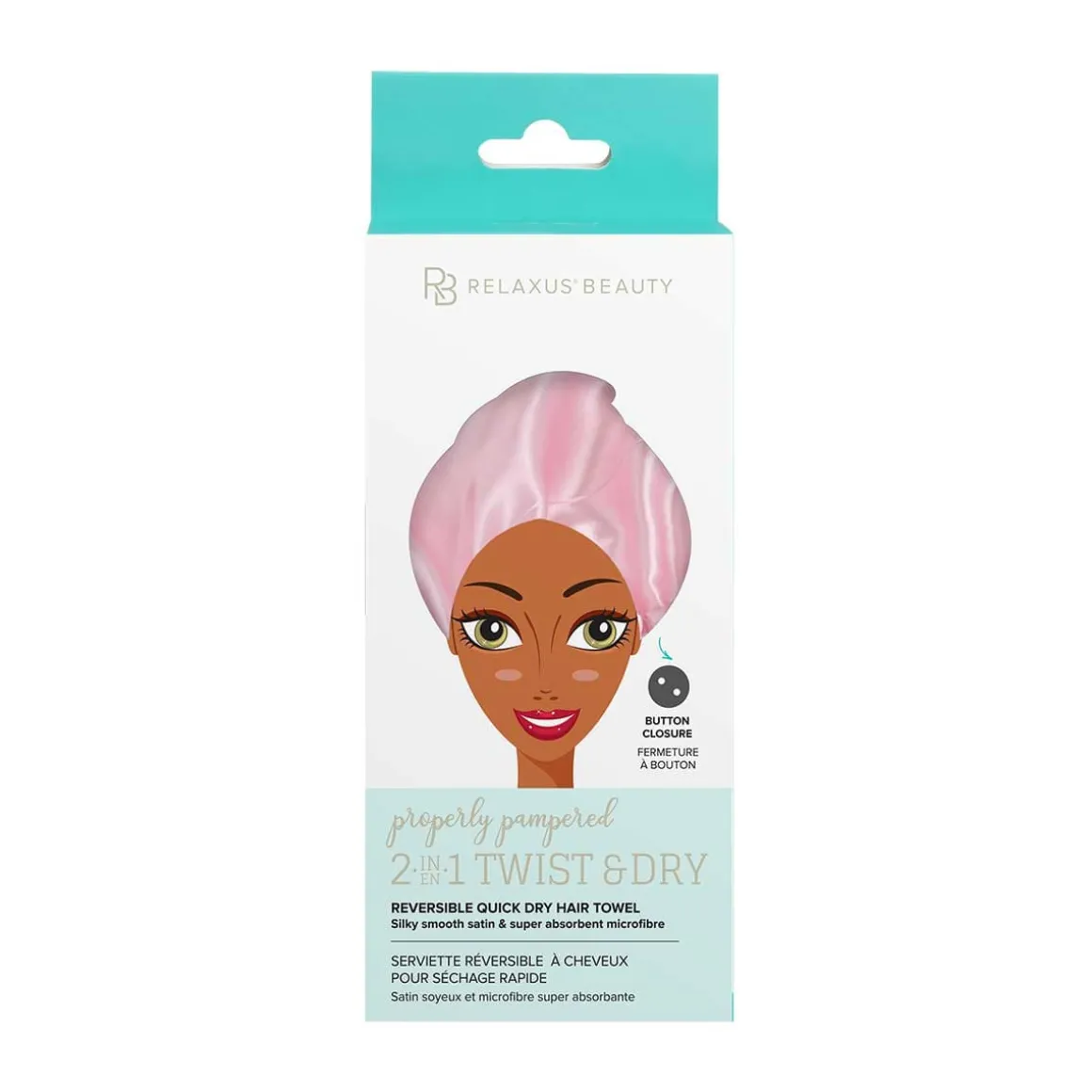 Twist & Dry Hair Towel Wrap