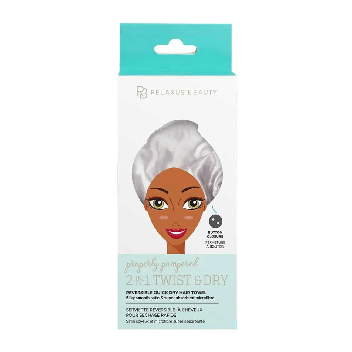 Twist & Dry Hair Towel Wrap