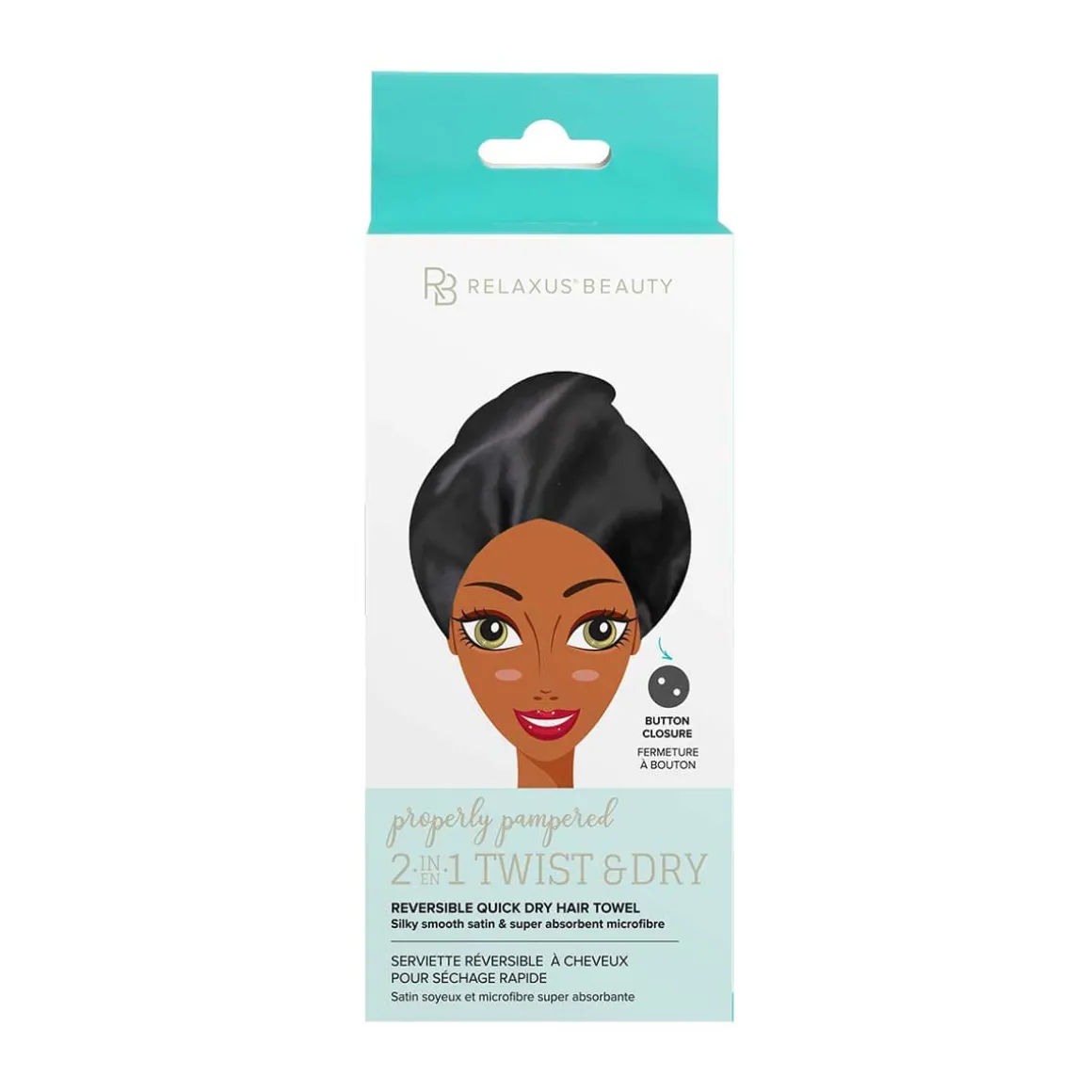 Twist & Dry Hair Towel Wrap
