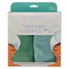 Twist N' Dry Towel and XL Shower Cap Set