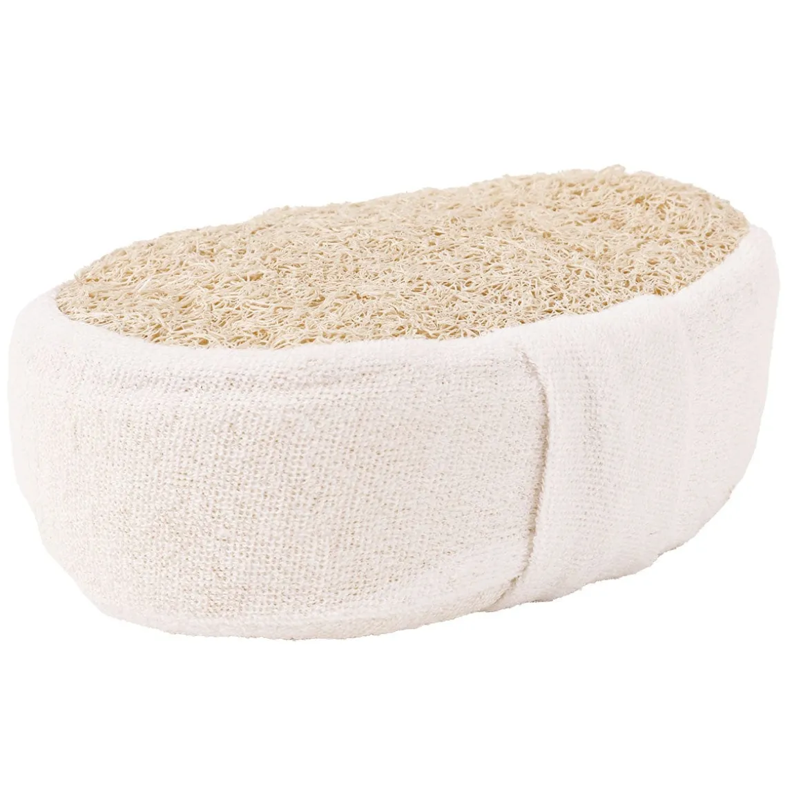 Vegan 2-IN-1 Loofah Bath Sponge with strap