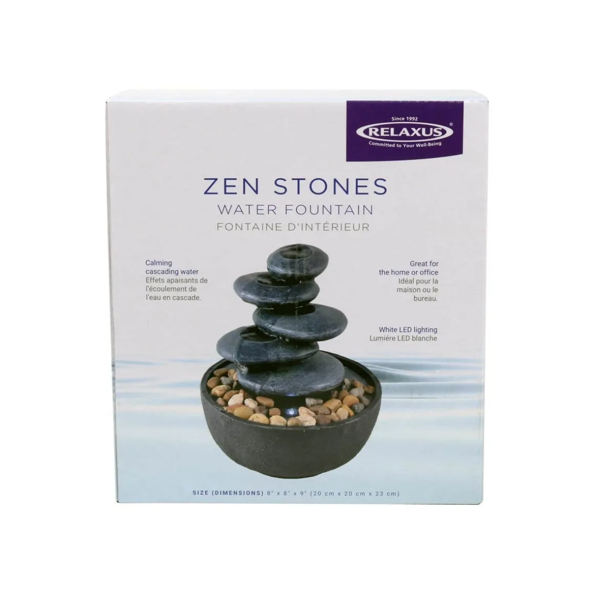 Zen Stones Indoor Water Fountain